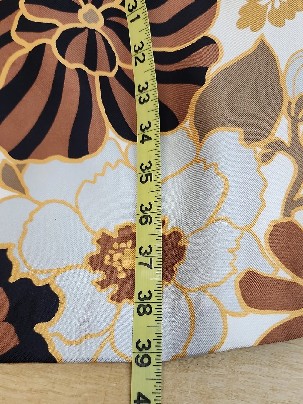 J.Crew Satin Floral Slip Midi Dress Spaghetti Strap Brown Cream Size 8 - Picture 11 of 11